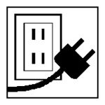 Outlet with plug